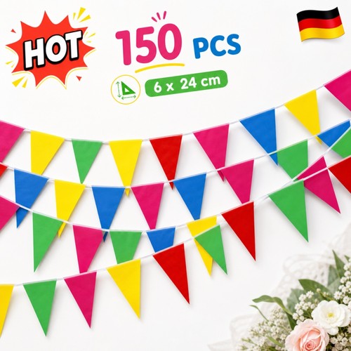 Wimpelkette bunte stück - bunte,