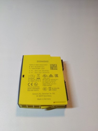 Siemens simatic analog input - simatic,