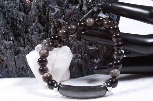 Edelstein armband aus - edelstein,