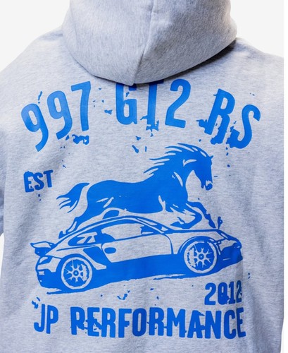 Performance hoodie blue - performance,