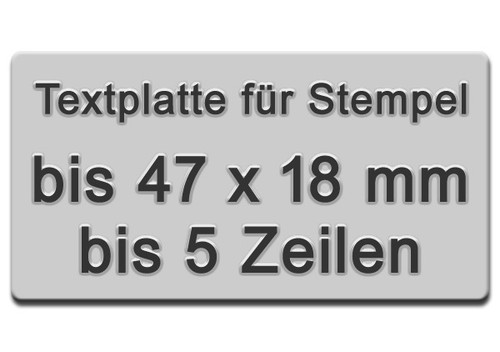 Textplatte trodat colop - textplatte,