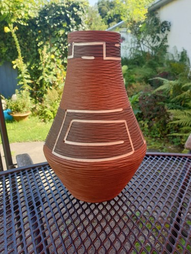 Vase keramik braun - vase,,