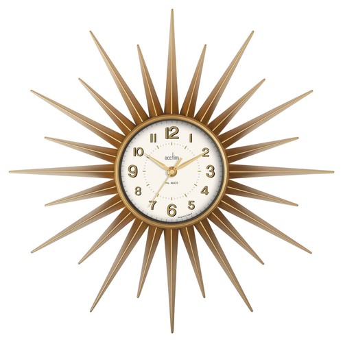 Acctim stella wanduhr sunburst - stella,