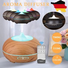 LED Ultraschall Luftbefeuchter Aroma Diffuser Aromatherapie Duftlampe 7 Farben