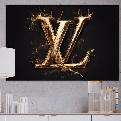 Logo leinwand bild farbig - leinwand,