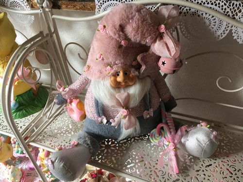Wichtel gnom figur candy donut - figur,