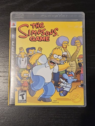 The simpsons game playstation - simpsons,