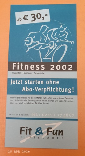 Fitness 2002 fit - fit, fun