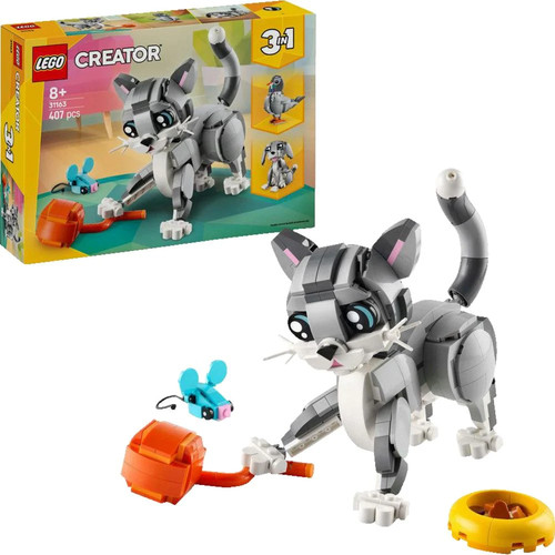 Lego creator 31163 graue - lego, katze