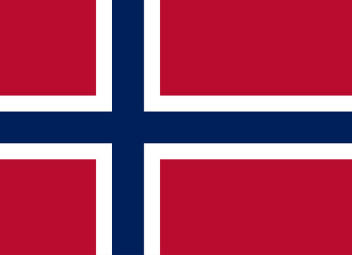 Norwegen aufkleber set - norwegen,