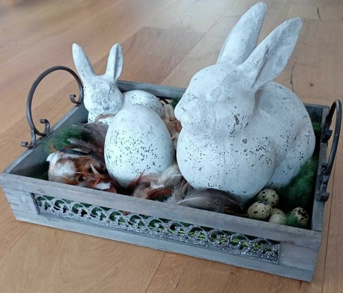 Hase dekoration ostern - hase, ei