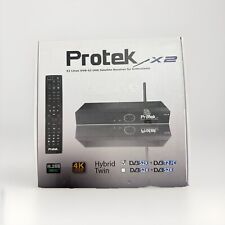 Protek X2 Combo 4K Sat Receiver H.265 2160p E2 DVB-S2/C/T (X1 9920 9911 9910) 