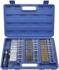 Stahl-Faust Rundbürsten Set