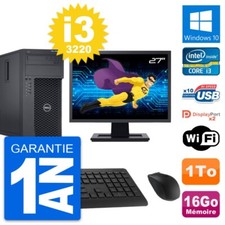 PC tour DELL T1650 Bildschirm