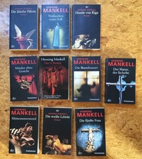 10 Bände Henning Mankell -