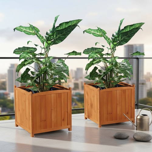 50cm garten blumenkübel - 2x,