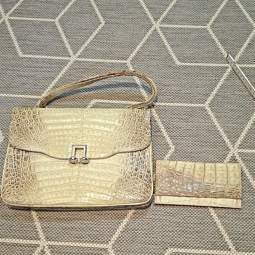 Damen leder handtasche - leder,