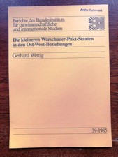 Wettig, G.: Die kleineren