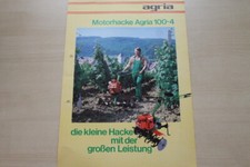 163585) Agria Motorhacke 100-4 Prospekt 07/1981