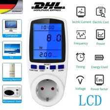 1/2X Stromverbrauchsmesser 16A