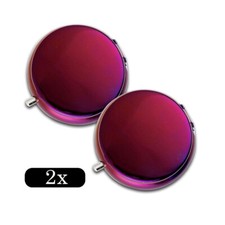 2x Taschenaschenbecher Metall