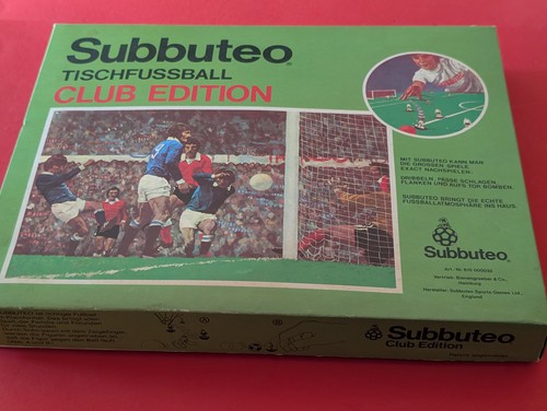 Vintage subbuteo tischfussball - subbuteo,