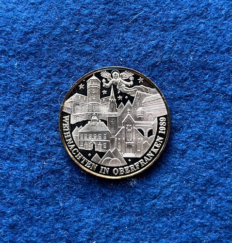 Medaille weihnachten 1989 - medaille,