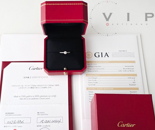 Cartier 1895 solitaire ring - 1895,