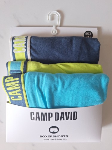 Camp david boxershorts 3er - camp,