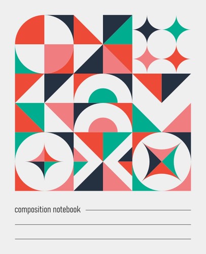 Retro design notebook - design, linen
