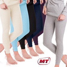 MT Damen Thermo Unterhosen Thermounterwäsche Hose lang Thermowäsche