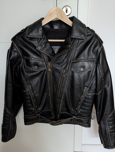 Biker-/Motorradlederjacke