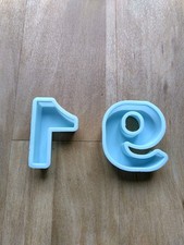 2 Kleine Zahlen Silikon Backformen 1 und 9; Ansehen!!!