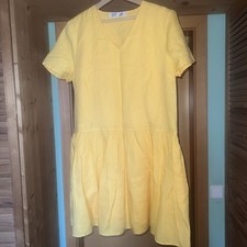 Kurzes Kleid gelb gr 38 Joseph