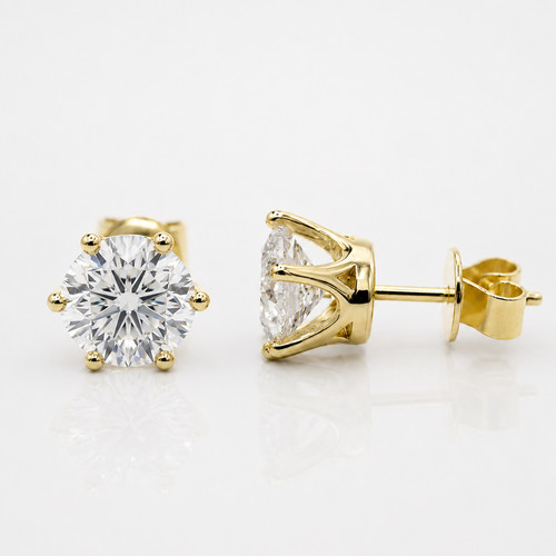 Gia 00ct diamant ohrstecker - 1.00ct,