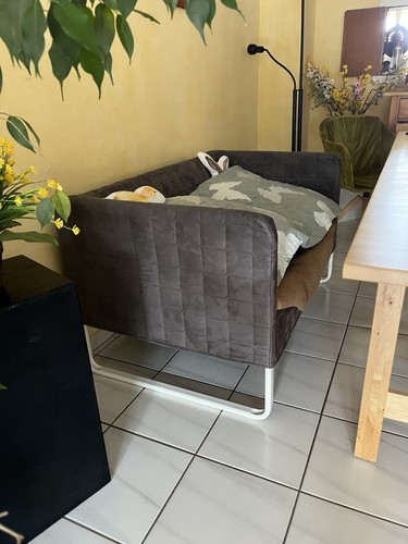 Ikea sofa 2er dunkelgrau - ikea, 2