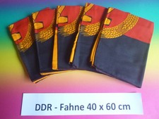 5 DDR Fahnen original in 40 x