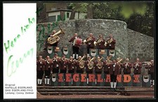 Ansichtskarte Musiker der Kapelle Egerland mit Instrumenten 