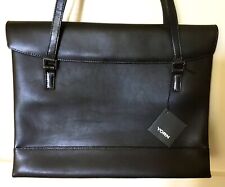 YORN Boutique große Umhängetasche / Aktentasche, Leder, braun, *unbenutzt*