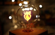 Glimm G80 LOVE Lampe E27 3-5W