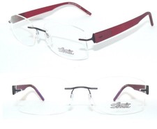 Silhouette brille randlos rot - brille,