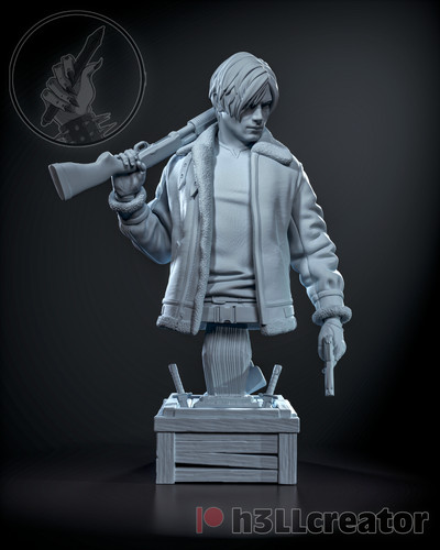 Leon kennedy büste - leon, resident