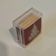 Miniaturbuch Minibuch Leporello - "Frohe Weihnachten..." 20x20mm