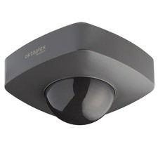 Präsenzmelder Außen IP65 360° Bewegungsmelder Aufputz PIR-Sensor Decke anthrazit