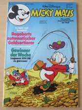 MICKY MAUS 1983 HEFT Nr.51 BEILAGE DAGOBERT GELDSORTIERER + SCHNIPP  TOPZUSTAND