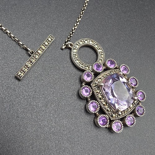 Vintage silber amethyst - vintage,