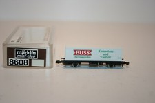 Märklin Z Güterwagen Werbewagen Containerwagen BUSS Fertiggerichte M-box 133