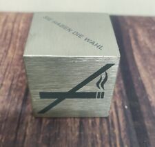 Nicht rauchen Nichtraucher Rauchverbot Würfel Gastronomie Hinweisschild 