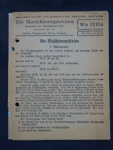 Maschinenpistole mp 38 - 40,,