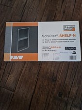 Ablage für Schlüter Kerdi Board  N Nischen , Modell CURVE schwarz NEU & OVP